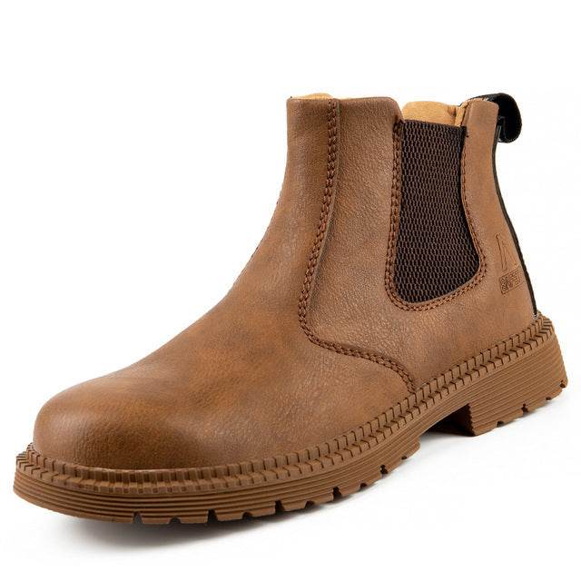 Steel Toe Cap Protective Shoes - Mubimart