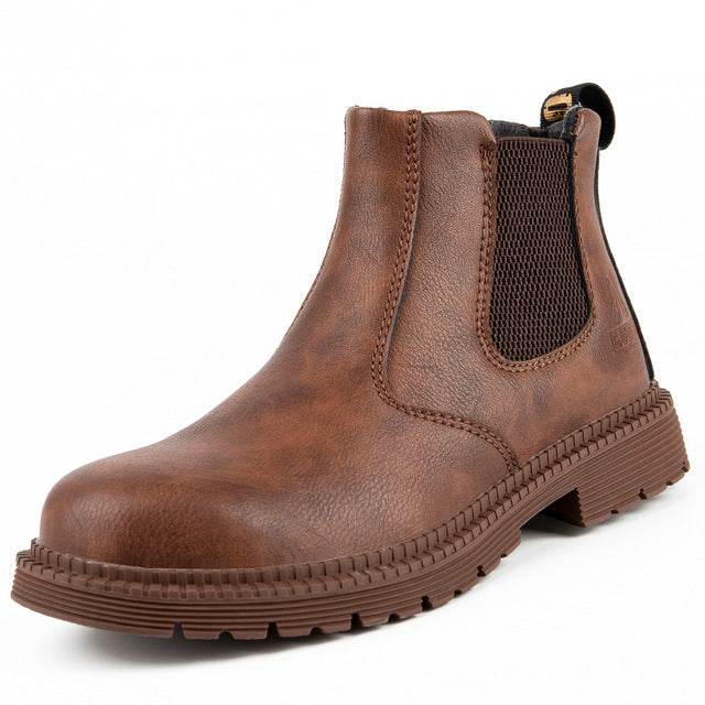 Steel Toe Cap Protective Shoes - Mubimart