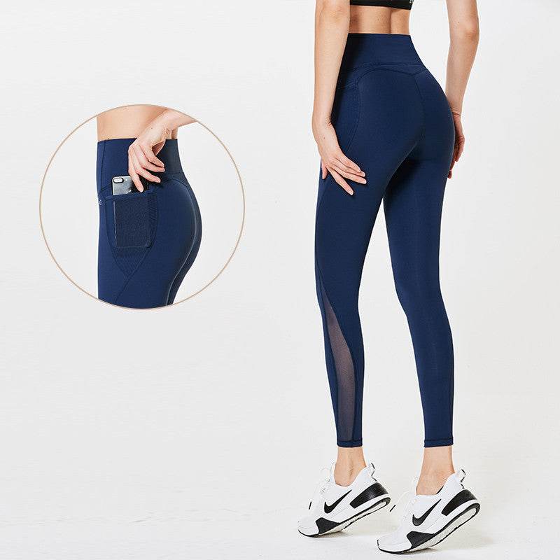 Yoga Pants Fitness Pants Women Stretch - Mubimart