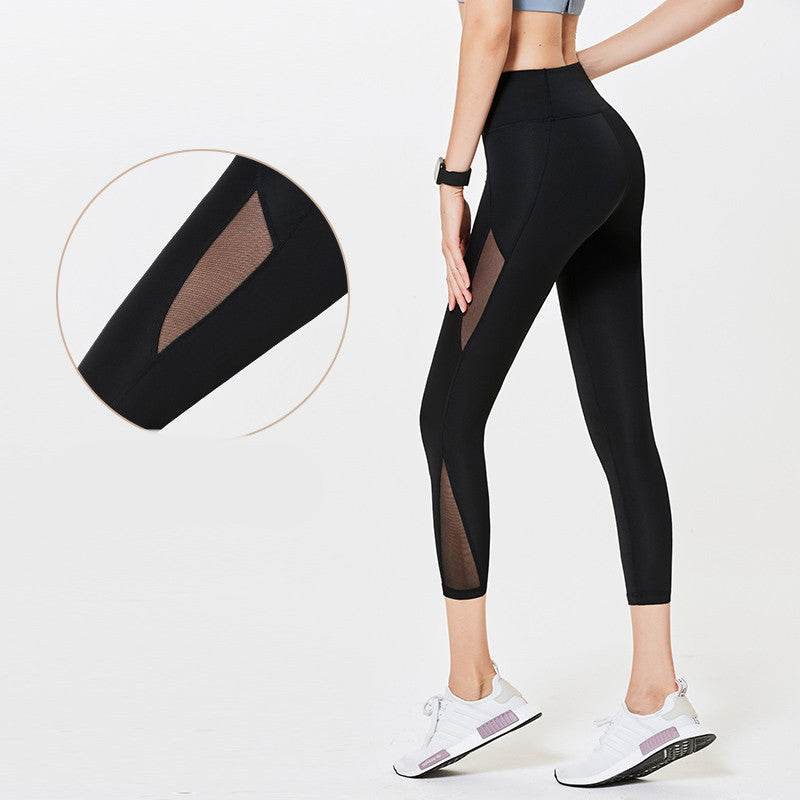 Yoga Pants Fitness Pants Women Stretch - Mubimart