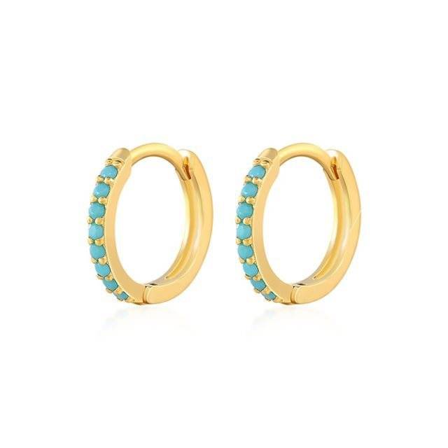 Women And Men Silver Earrings Hoops - Mubimart
