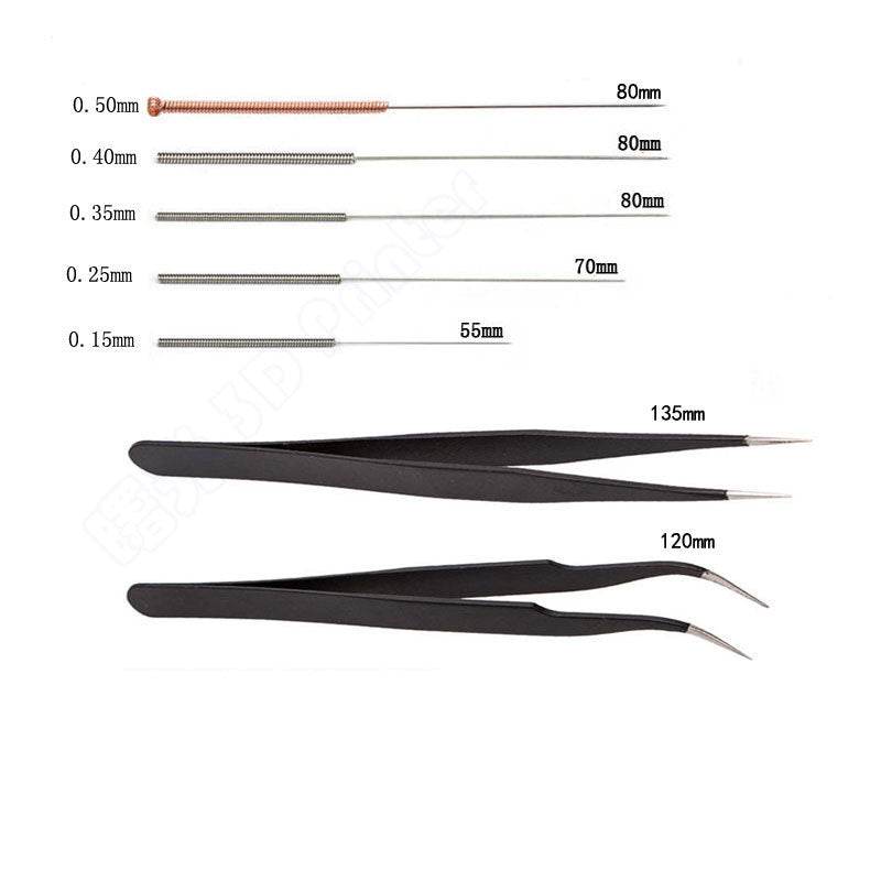 Printer Nozzle Cleaning Kit Package Tweezers - Mubimart