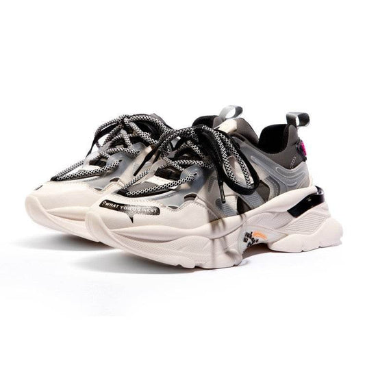 NEW Women Shoes Chunky Sneakers Women Vulcanize Shoes - Mubimart