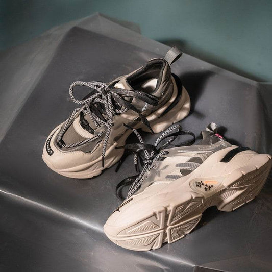 NEW Women Shoes Chunky Sneakers Women Vulcanize Shoes - Mubimart