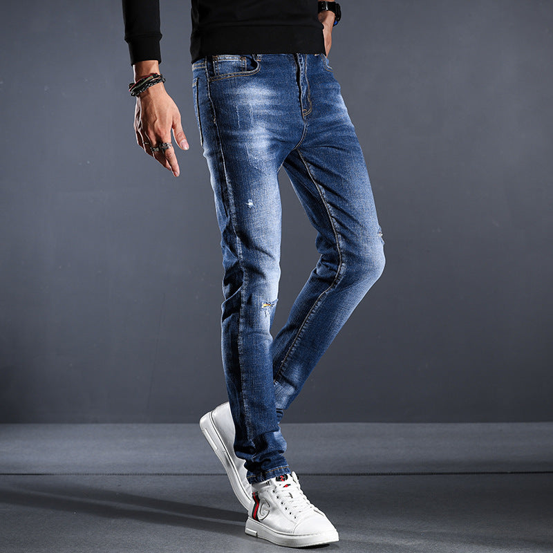 Jeans Heren Four Seasons Slim Fit Gat