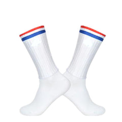 Team Version Of Aerodynamic Cycling Socks Men And Women Socks Non-Slip Silicone Cycling Socks Aero Socks - Mubimart -  