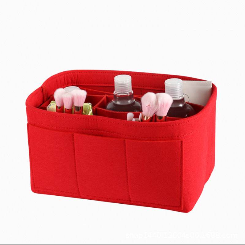 Felt Liner Bag Large Capacity Travel Storage Bag - Mubimart