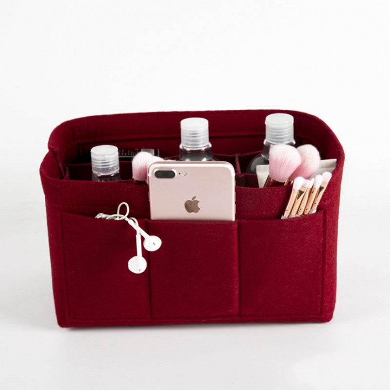 Felt Liner Bag Large Capacity Travel Storage Bag - Mubimart