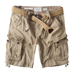 New Summer Plus Size Khaki Frayed Camouflage Men'S Shorts Ad&Fe Overalls Men'S Casual Pants Wholesale