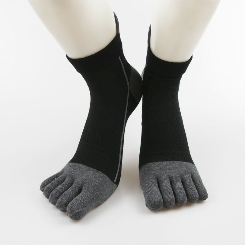 Cotton Toe Socks Men Boy To Protect Ankle Socks - Mubimart -  