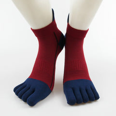 Cotton Toe Socks Men Boy To Protect Ankle Socks - Mubimart -  