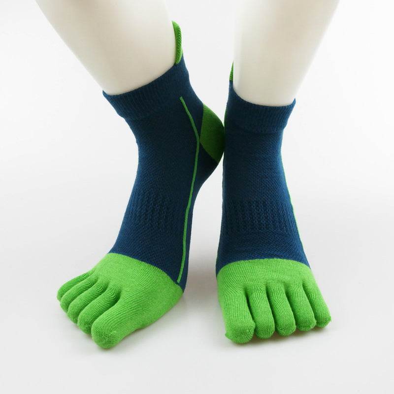 Cotton Toe Socks Men Boy To Protect Ankle Socks - Mubimart
