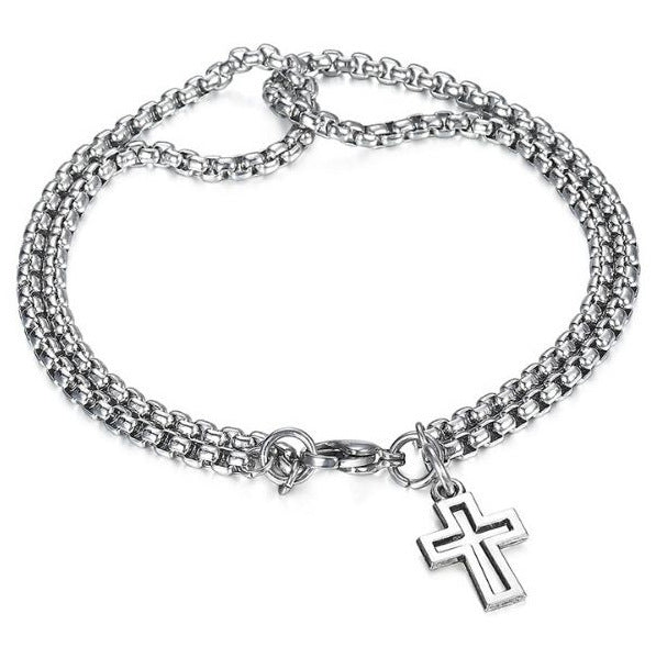 Bracelet For Women Charm Bracelets Mens Punk Party Men Cross