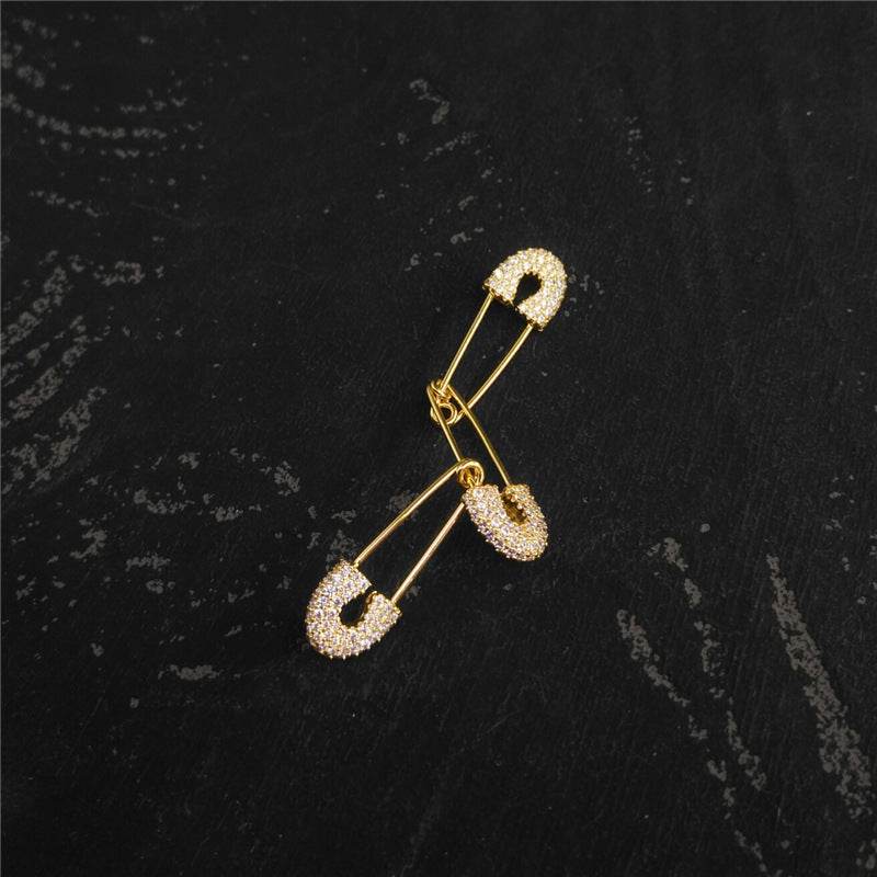 Round Hoop Earrings Women Fashion Temperament Personality Earrings - Mubimart