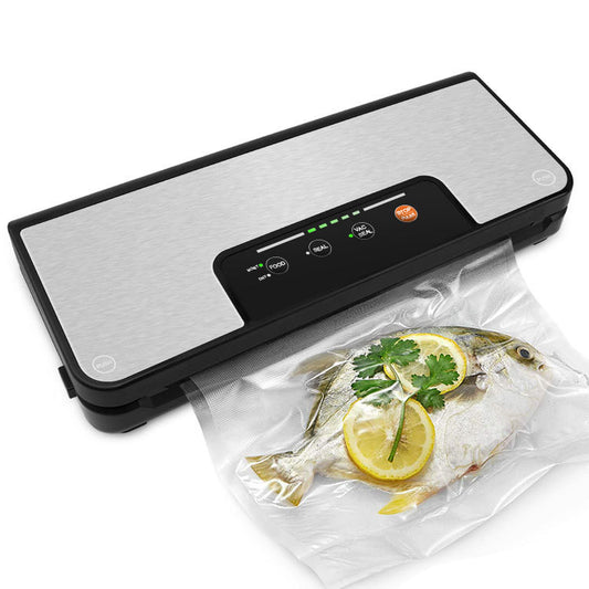 Sealer with Roll Holder Pulse Function Sous Vide Vacuum Packing