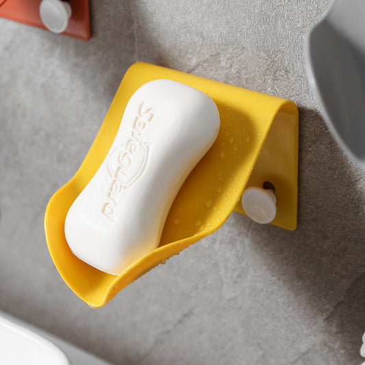 Perforation-free Draining Wall Hanging Soap Dish