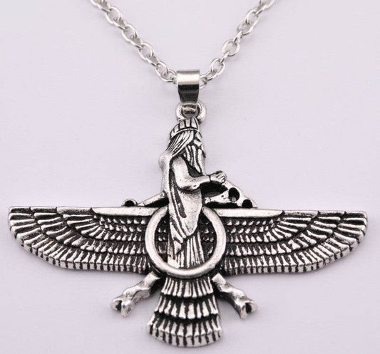 Wings Men And Women Love Necklace - Mubimart