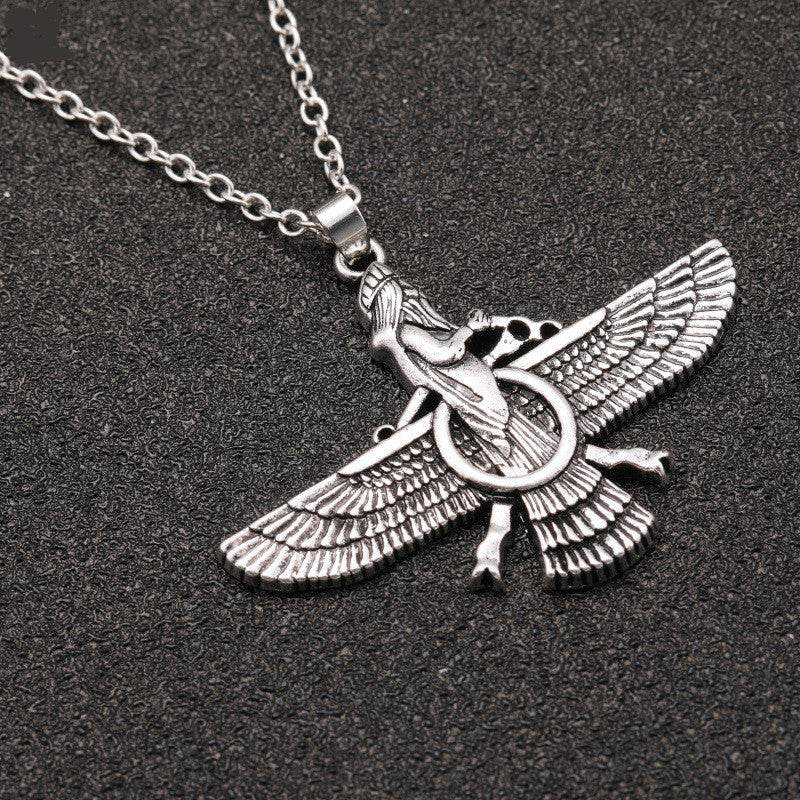 Wings Men And Women Love Necklace - Mubimart