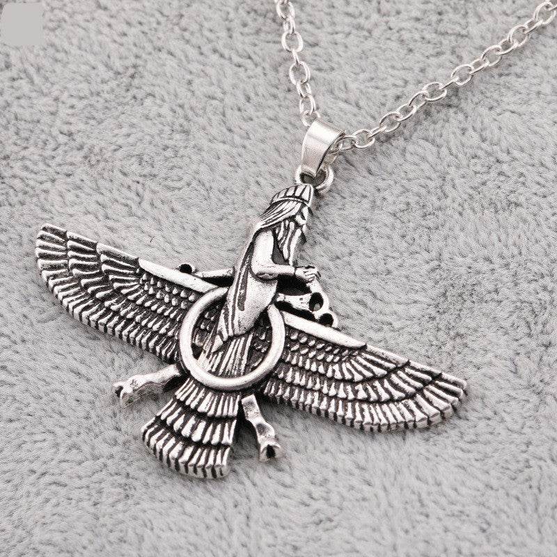 Wings Men And Women Love Necklace - Mubimart