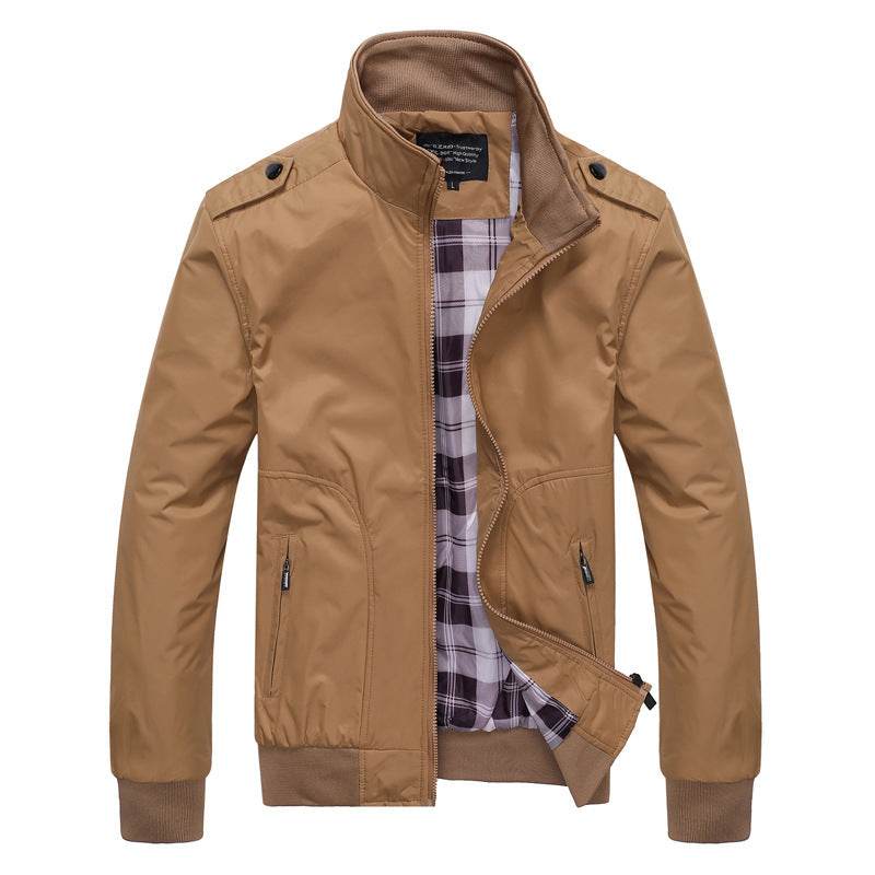 Men Overcoat Bomber Jackets - Mubimart
