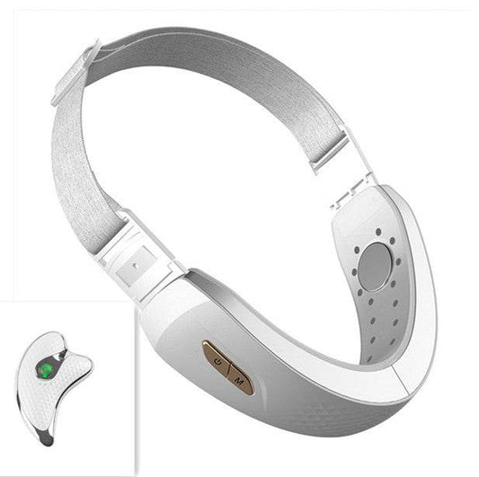 Chin V-Line Up Lift Belt Machine LED Photon Therapy Facial Lifting Device - Mubimart