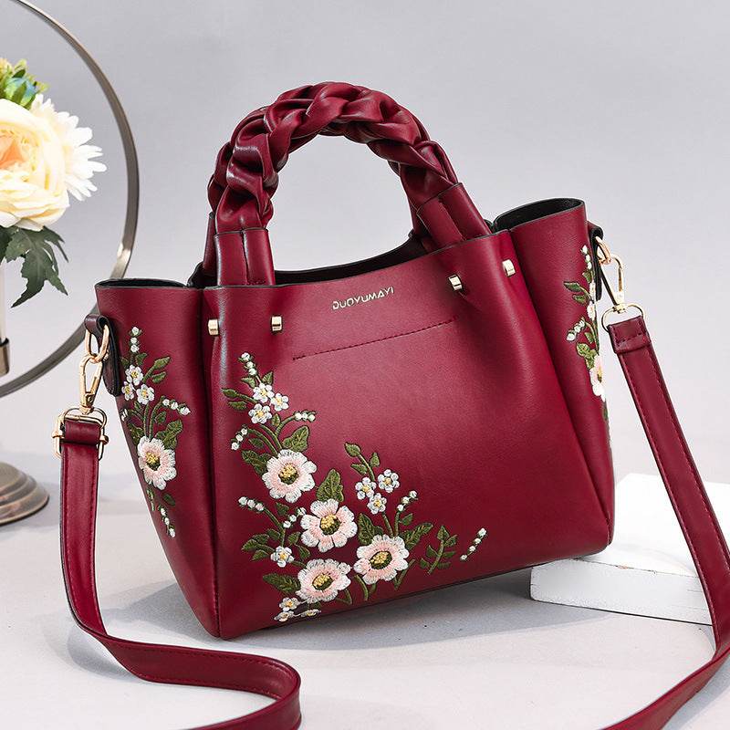Hand Bags Tote Bag For Women Shoulder Woman Ladies Shopping - Mubimart