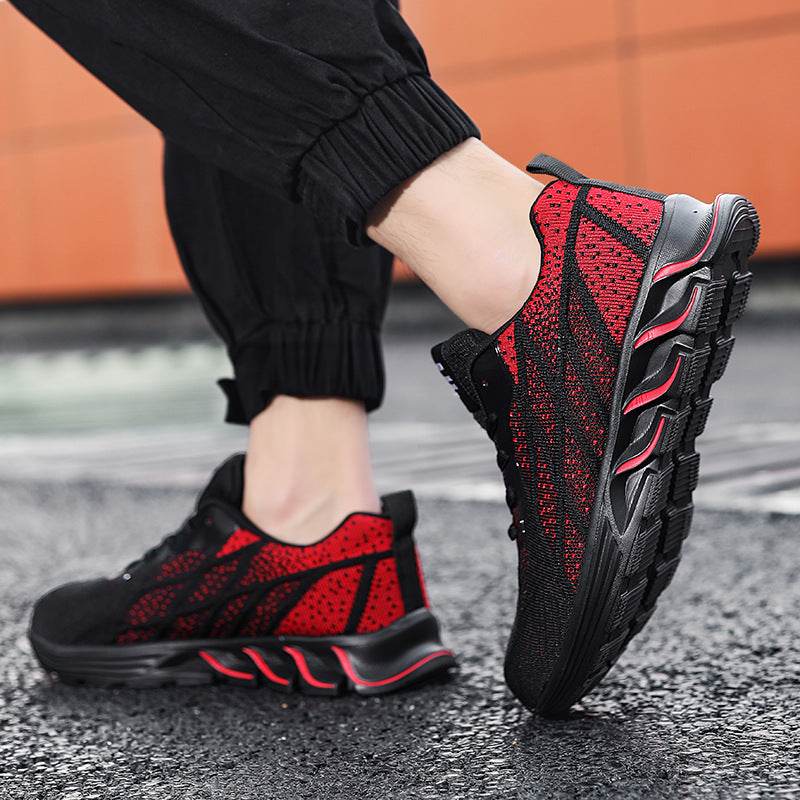 Anti-smashing And Anti-piercing Steel Toe Safety Shoes Men - Mubimart