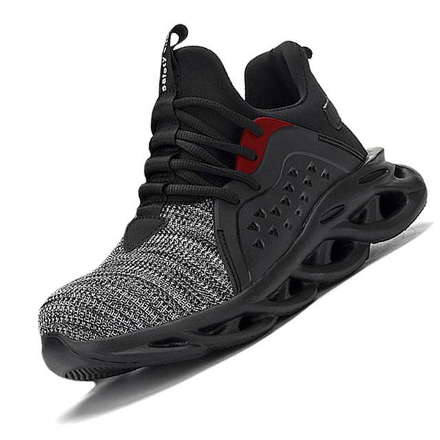 Safety Shoes Anti-seepage And Breathable Steel Toe Cap - Mubimart
