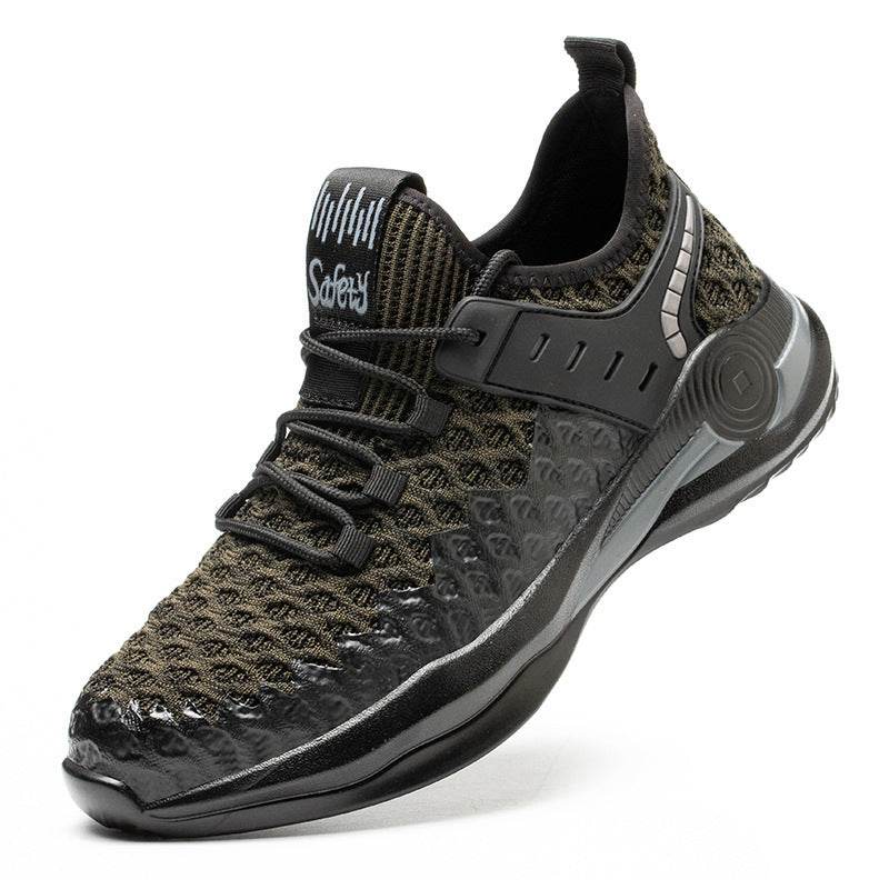 Safety Shoes Anti-seepage And Breathable Steel Toe Cap - Mubimart