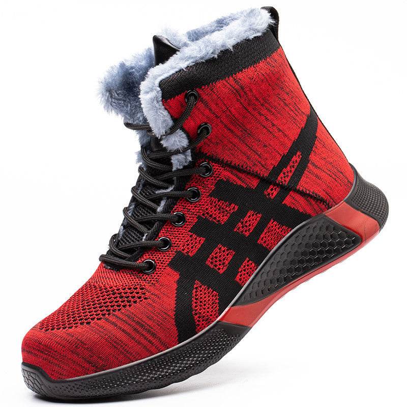 Safety Shoes Anti-seepage And Breathable Steel Toe Cap - Mubimart