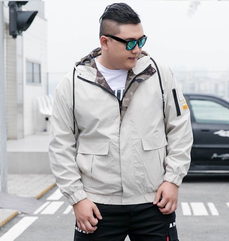 Bomber Jacket Men Clothing Fashion Parka - Mubimart