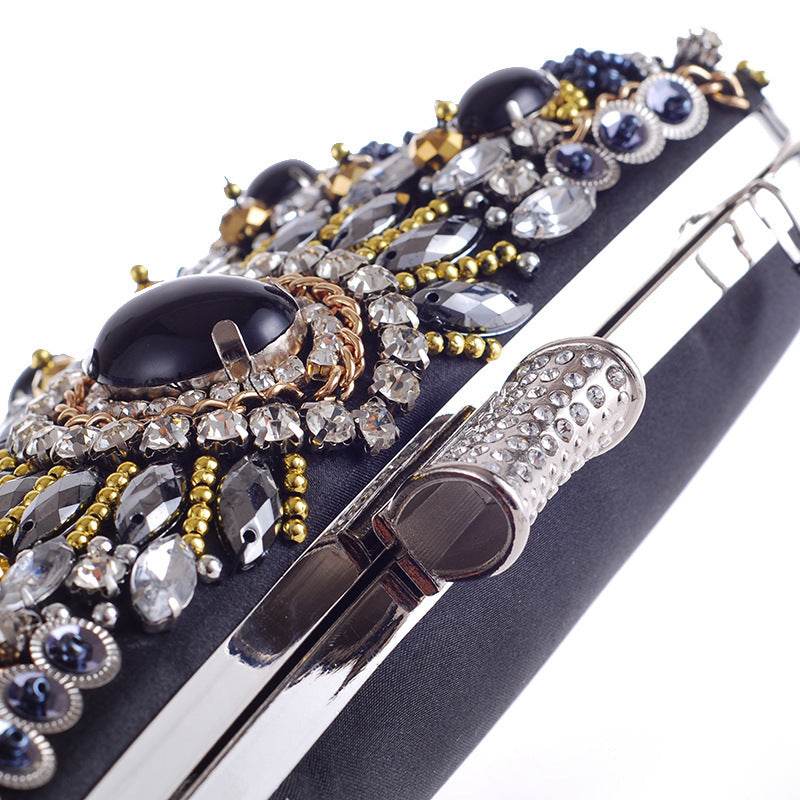 Hand-Made Beaded Clutches For Women'S Handbags In Europe And America - Mubimart
