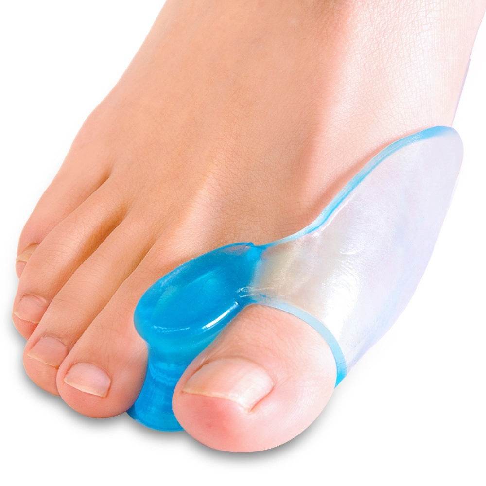 Transparent Blue Toe Separator Pad Hallux Correction Valgus Separator - Mubimart