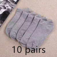 Men'S Boat Socks Short Tube Summer Thin Low-Cut Shallow Mouth Invisible Socks - Mubimart -  