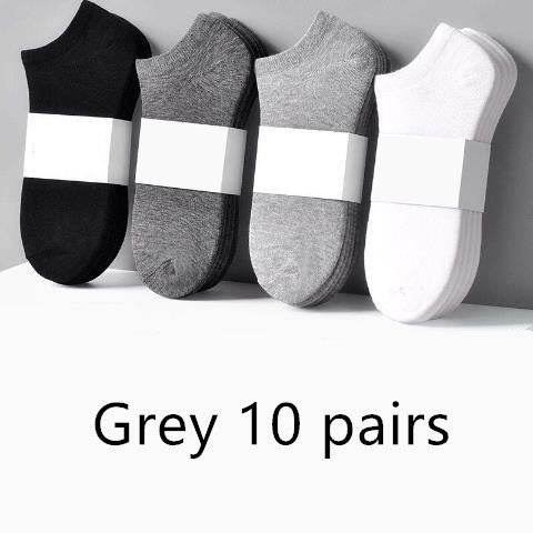 Men'S Boat Socks Short Tube Summer Thin Low-Cut Shallow Mouth Invisible Socks - Mubimart