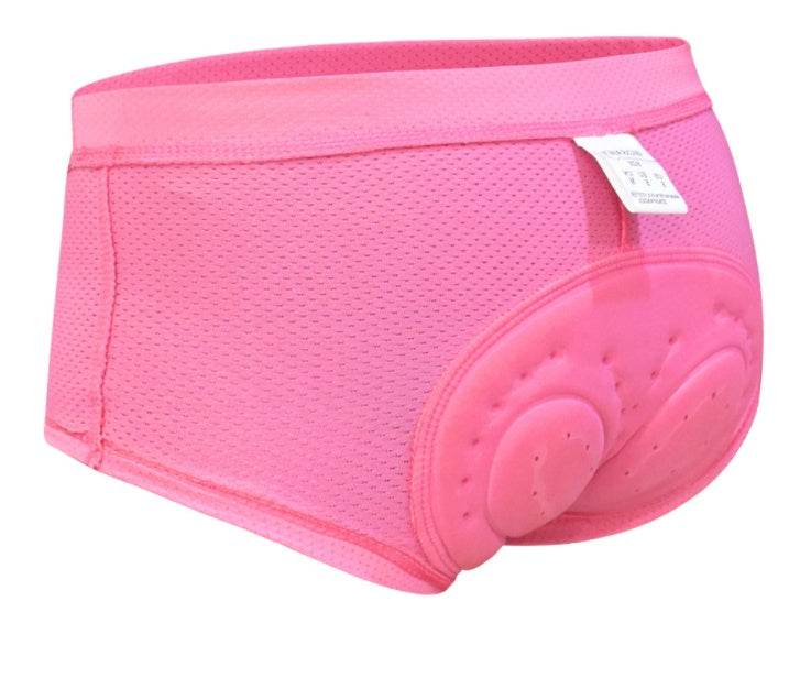 Mountain Bike Riding Panties Briefs Breathable Shockproof 3D Silicone Underwear Women - Mubimart