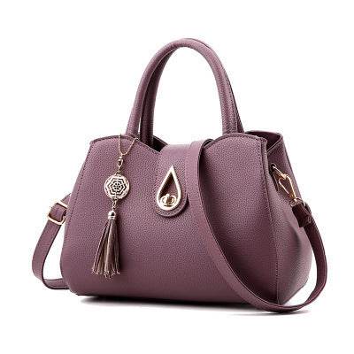 SMOOZA Famous Designer Brand Luxury Women Handbag Tassel Women Bag Top-Handle Bags Fashion Women Messenger Shoulder Bags - Mubimart