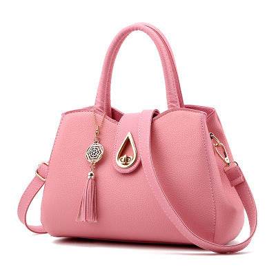 SMOOZA Famous Designer Brand Luxury Women Handbag Tassel Women Bag Top-Handle Bags Fashion Women Messenger Shoulder Bags - Mubimart