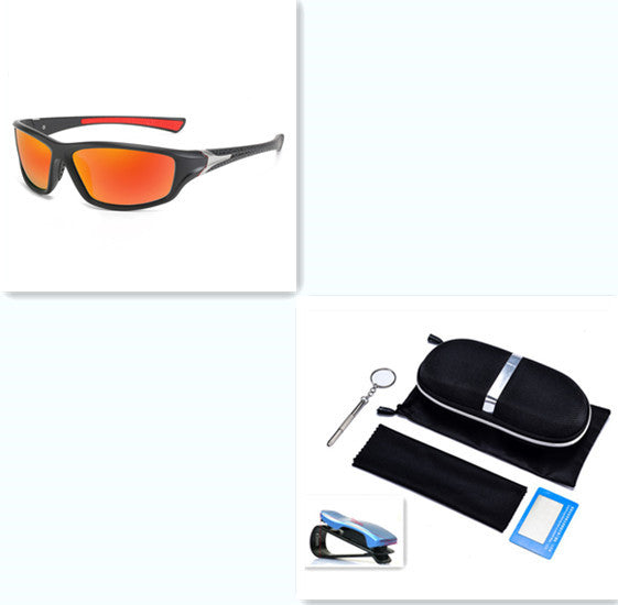 Polarisierte Sonnenbrille für Herren, neue Sport- und Outdoor-Sonnenbrille