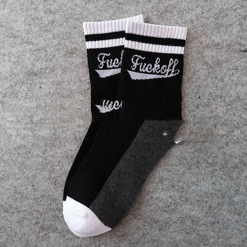 Men Socks Autumn Winter Funny Socks Gift Colorful Crew Cotton - Mubimart