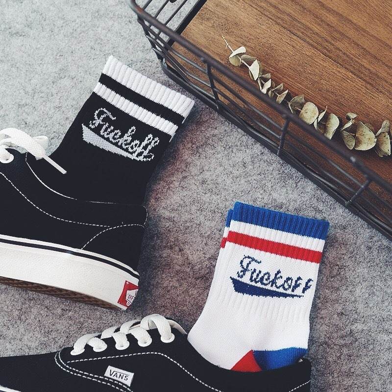 Men Socks Autumn Winter Funny Socks Gift Colorful Crew Cotton - Mubimart