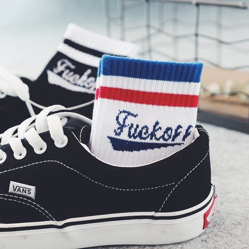 Men Socks Autumn Winter Funny Socks Gift Colorful Crew Cotton - Mubimart