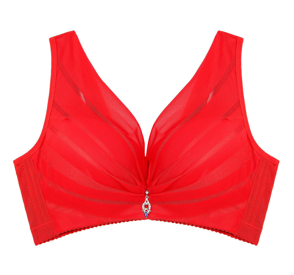 Plus Size Sexy Underwear Bras For Women Lingerie Crop - Mubimart -  