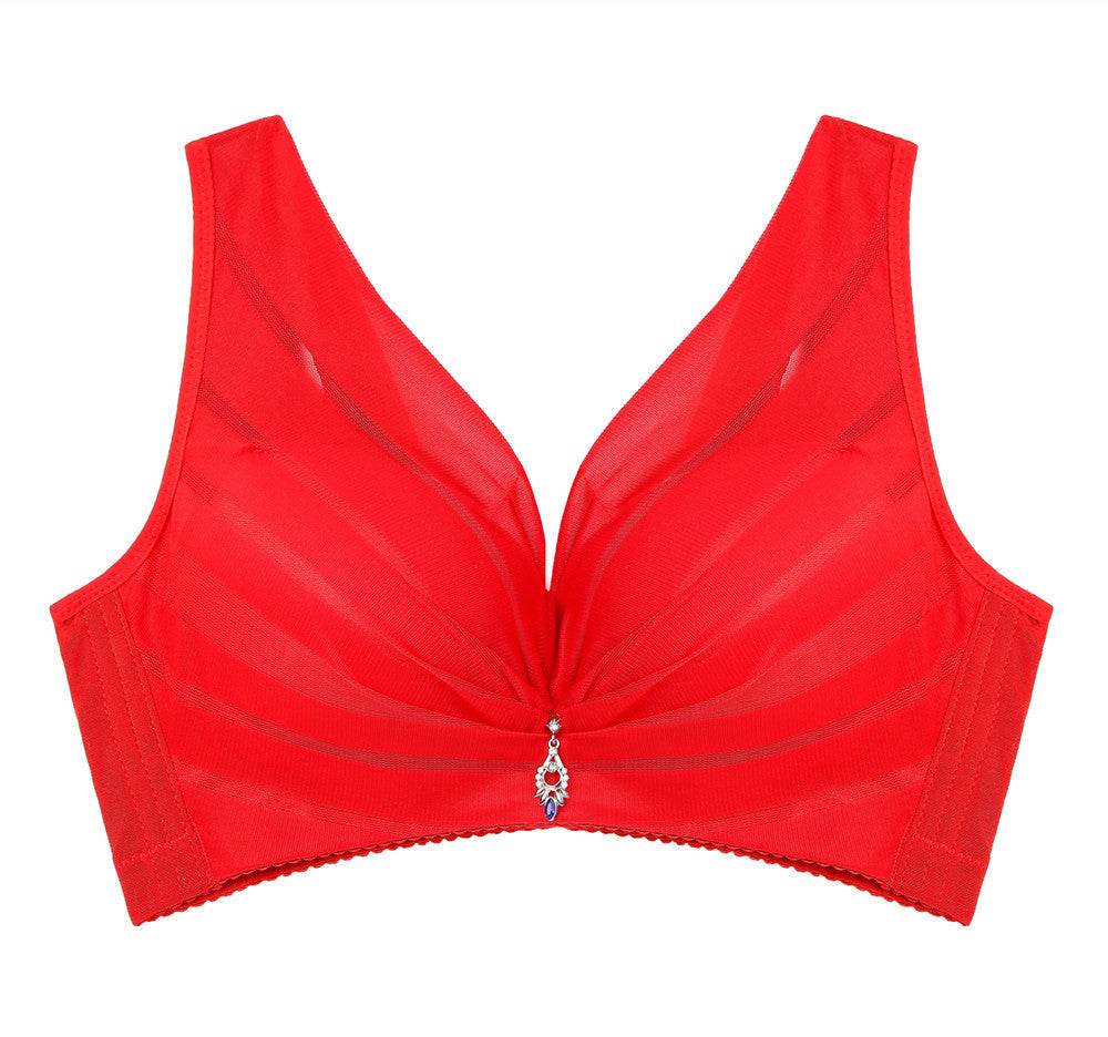Plus Size Sexy Underwear Bras For Women Lingerie Crop - Mubimart