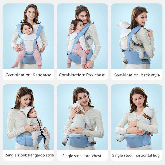 Four Seasons Breathable Baby Sling Sling Baby Waist Stool - Mubimart