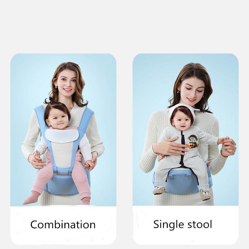 Four Seasons Breathable Baby Sling Sling Baby Waist Stool - Mubimart
