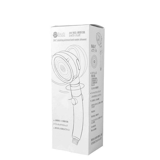 Rotating Shower Head Adjustable Pressurized Shower Head - Mubimart