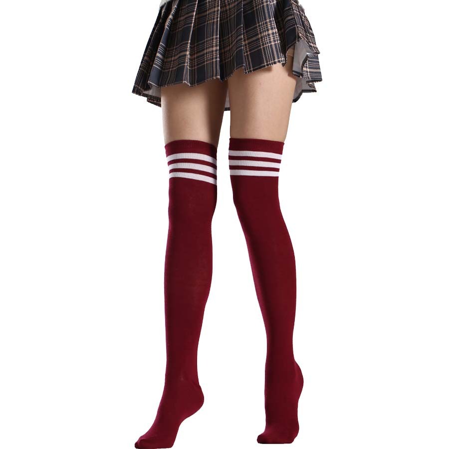 Women Over Knee High Socks - Mubimart -  