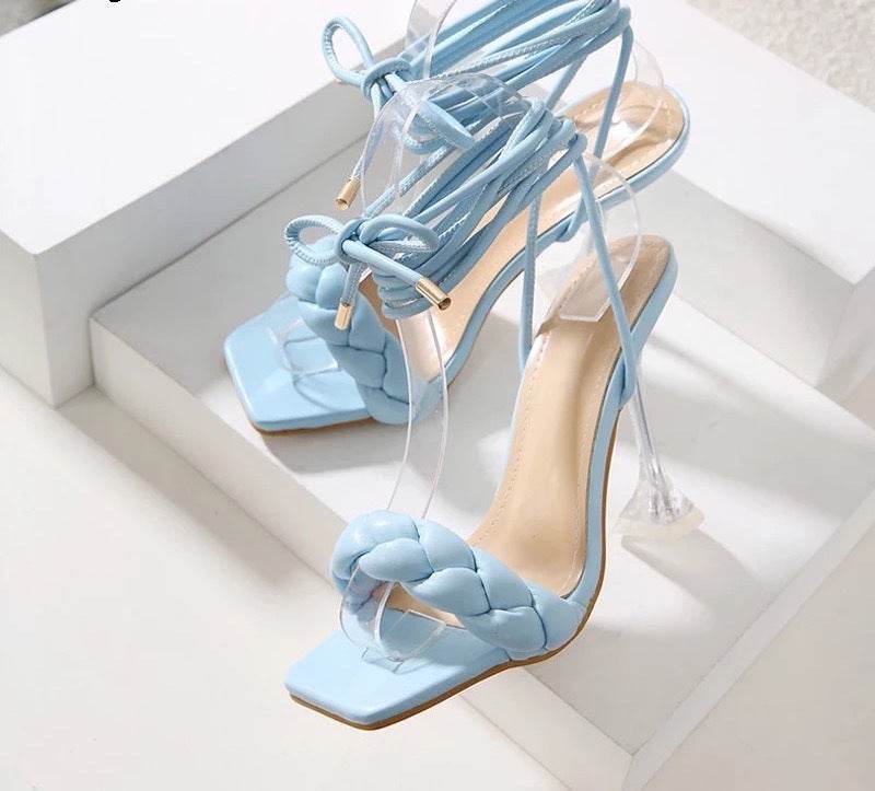 Women Sandals High Heels Ladies Sandals Toe Shoes - Mubimart