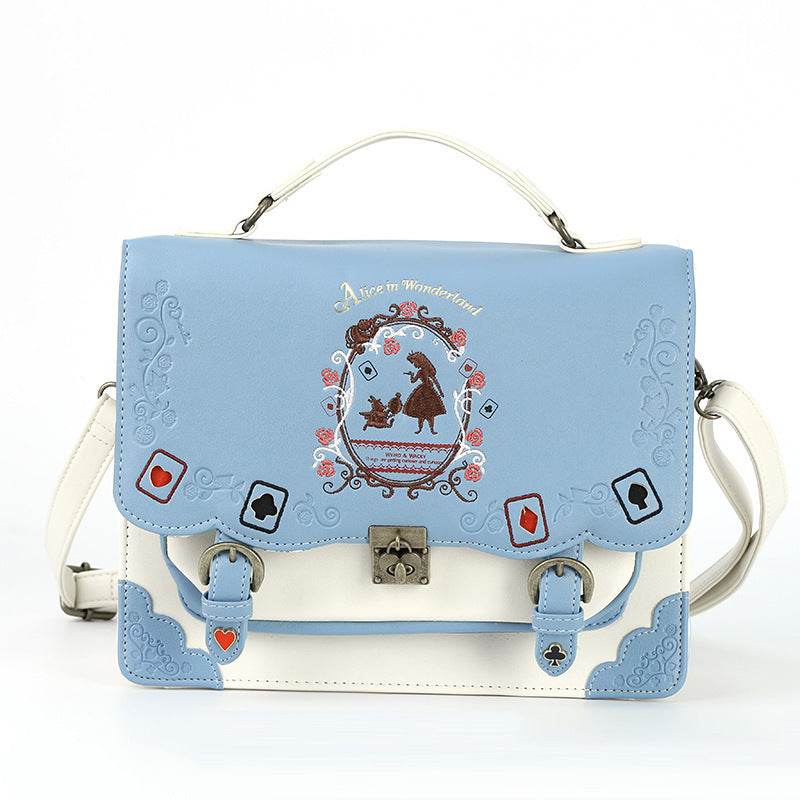 Bag Lolita Style Women Lady Girls Alice In Wonderland Designer - Mubimart